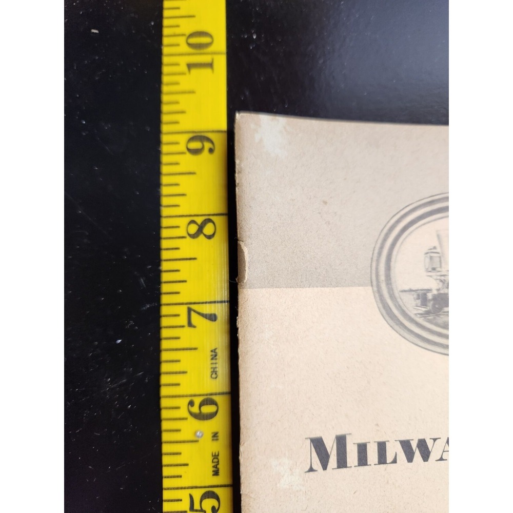 The Milwaukee Road 1847-1944 Railway History Booklet Vintage 6 x 9 Inches - Picture 13 of 14